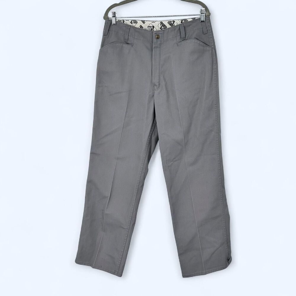 Ben Davis Gray Work Pants Vintage 90s Sony Pictures Costume Wardrobe Chinos